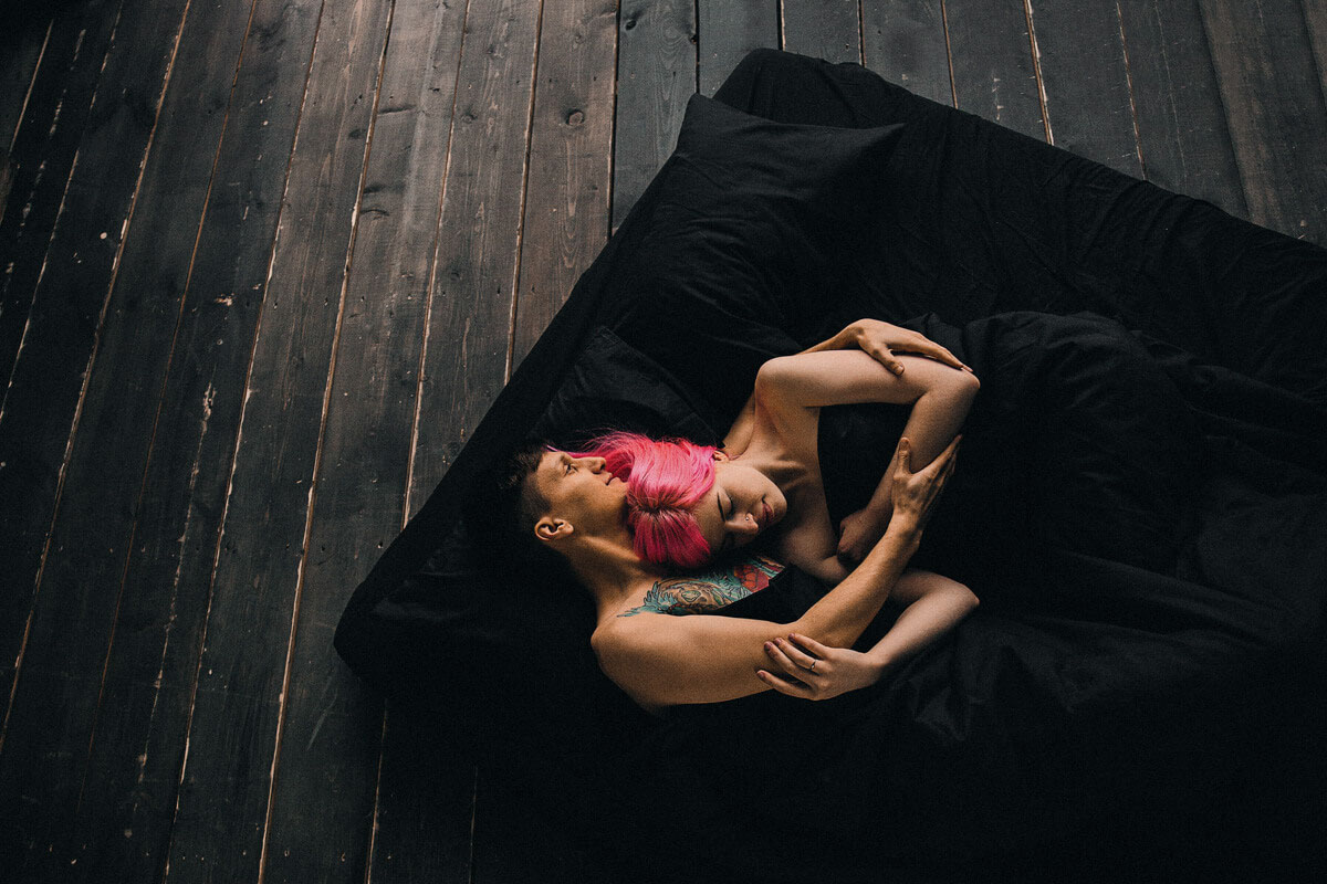 Любовь с розовыми волосами - Фотограф Виктория Куприна